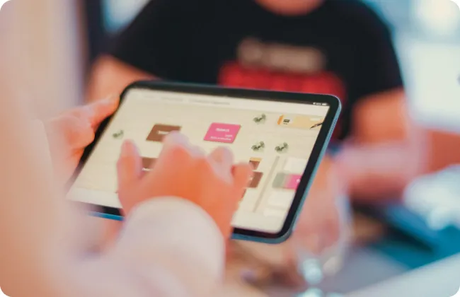 Tablet éttermi rendeléskezelő rendszerrel