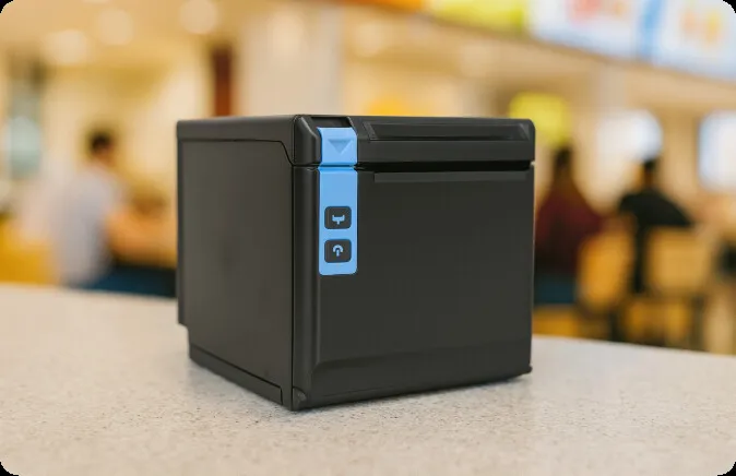 80mm hőpapíros blokknyomtató